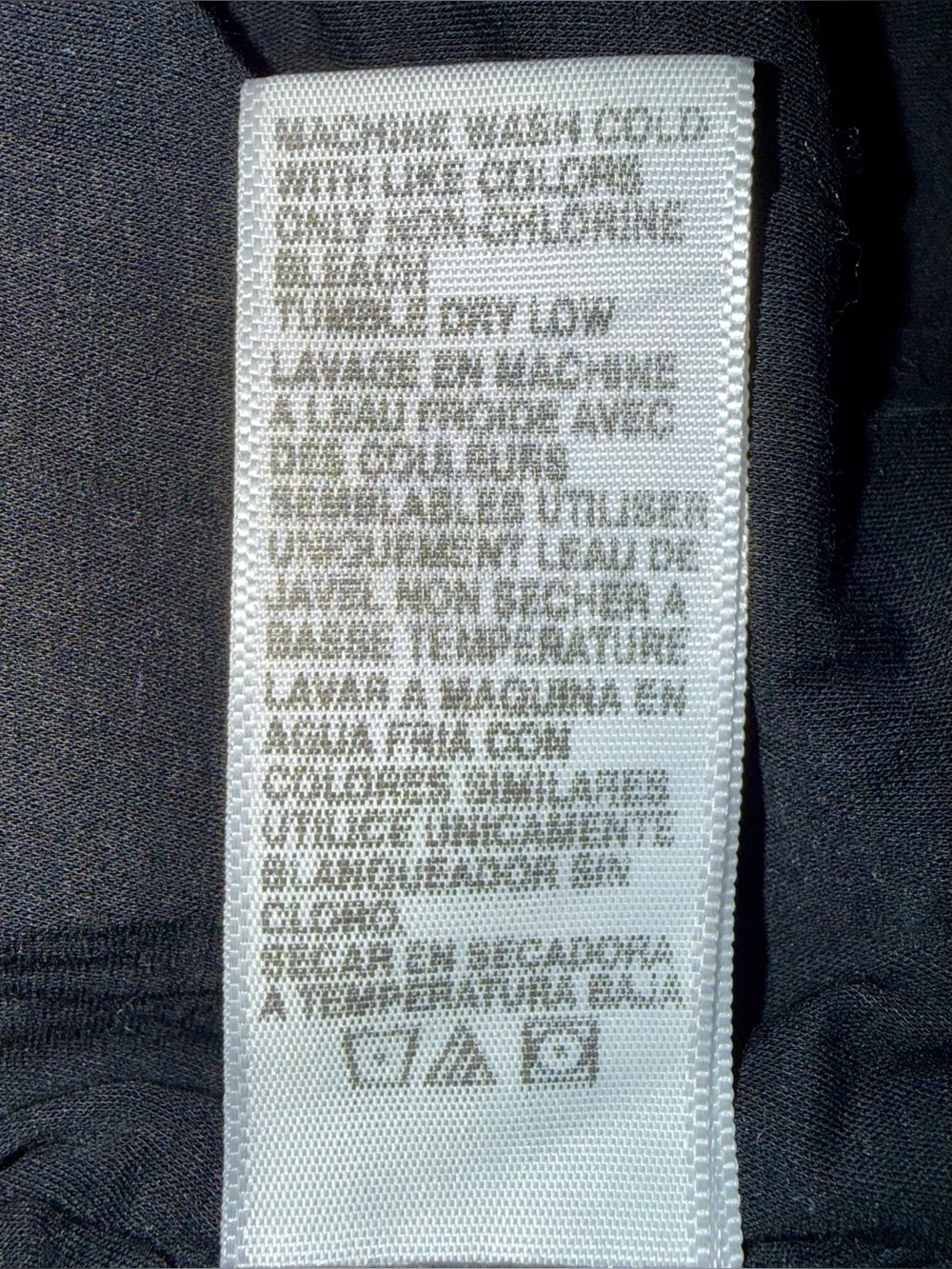 James Perse Standard Pocket Tee Navy Blue Crew Neck T-Shirt Size 2 Made USA - Picture 8 of 10
